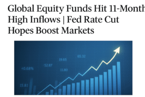 Global Equity Funds Hit global equity fund inflows, Fed rate cut hopes, market optimism 2025, U.S. equities inflows, global investor trends