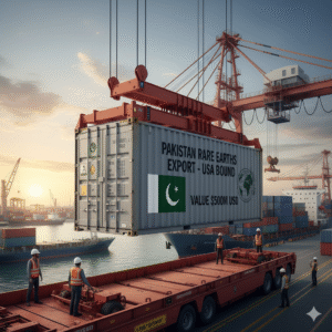 paktstan send first Pakistan rare earth shipment Pakistan U.S. mineral deal rare earth minerals Pakistan USSM Pakistan MoU Pakistan critical minerals export Pakistan mineral diplomacy U.S. investment in Pakistan mining