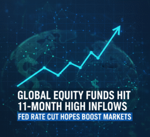 Global Equity Funds Hit global equity fund inflows, Fed rate cut hopes, market optimism 2025, U.S. equities inflows, global investor trends