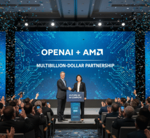 OpenAI AMD Partnership, AMD MI450 GPU, AI Chip Deal, AI Infrastructure, OpenAI Hardware Expansion 