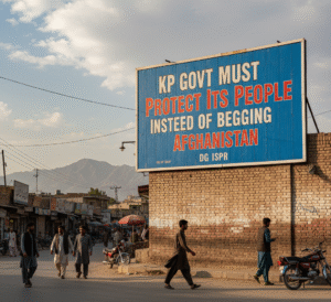 KP Govt Must DG ISPR, security in Khyber Pakhtunkhwa, begging Afghanistan for security, NAP implementation KP, counterterrorism KP