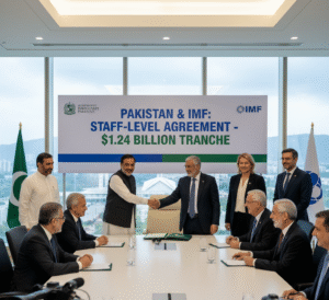 Pakistan IMF deal, staff-level agreement,Pakistan Finalize, IMF tranche 2025, Pakistan economy, IMF Extended Fund Facility, economic reform Pakistan